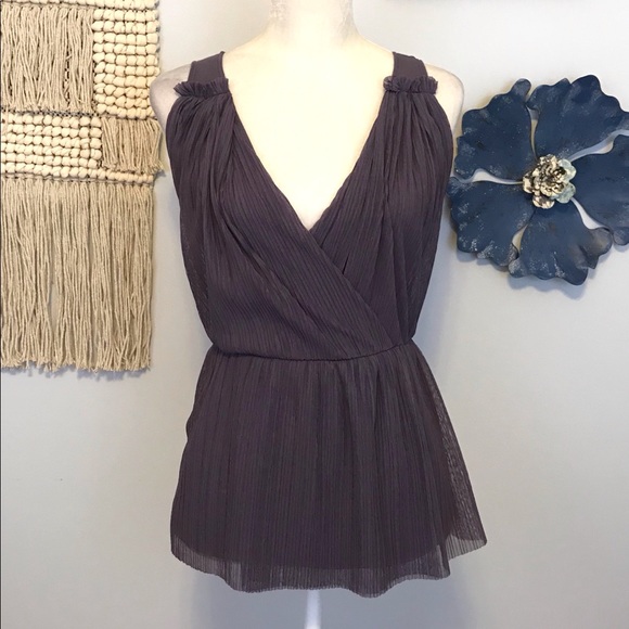 Anthropologie Tops - Anthropologie Deletta Grecian style draped top